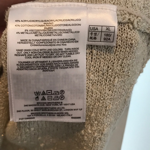 EUC Brooks Brothers Red Fleece Sweater - Picture 7 of 7